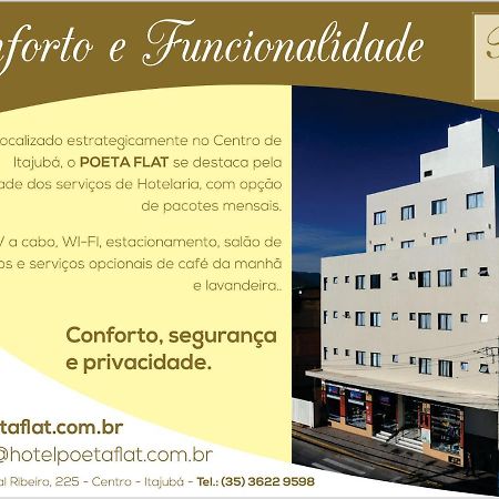 Hotel Poeta Flat Itajuba  Bagian luar foto